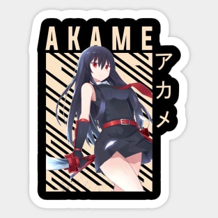 Akame - Akame Ga Kill Sticker